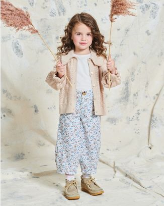 Cotton Child's trousers 122 | Burda Style 10/24